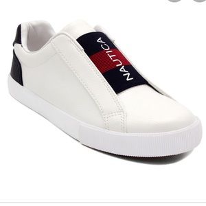 Nautica Bennet Slip On Sneaker Red/White/Blue